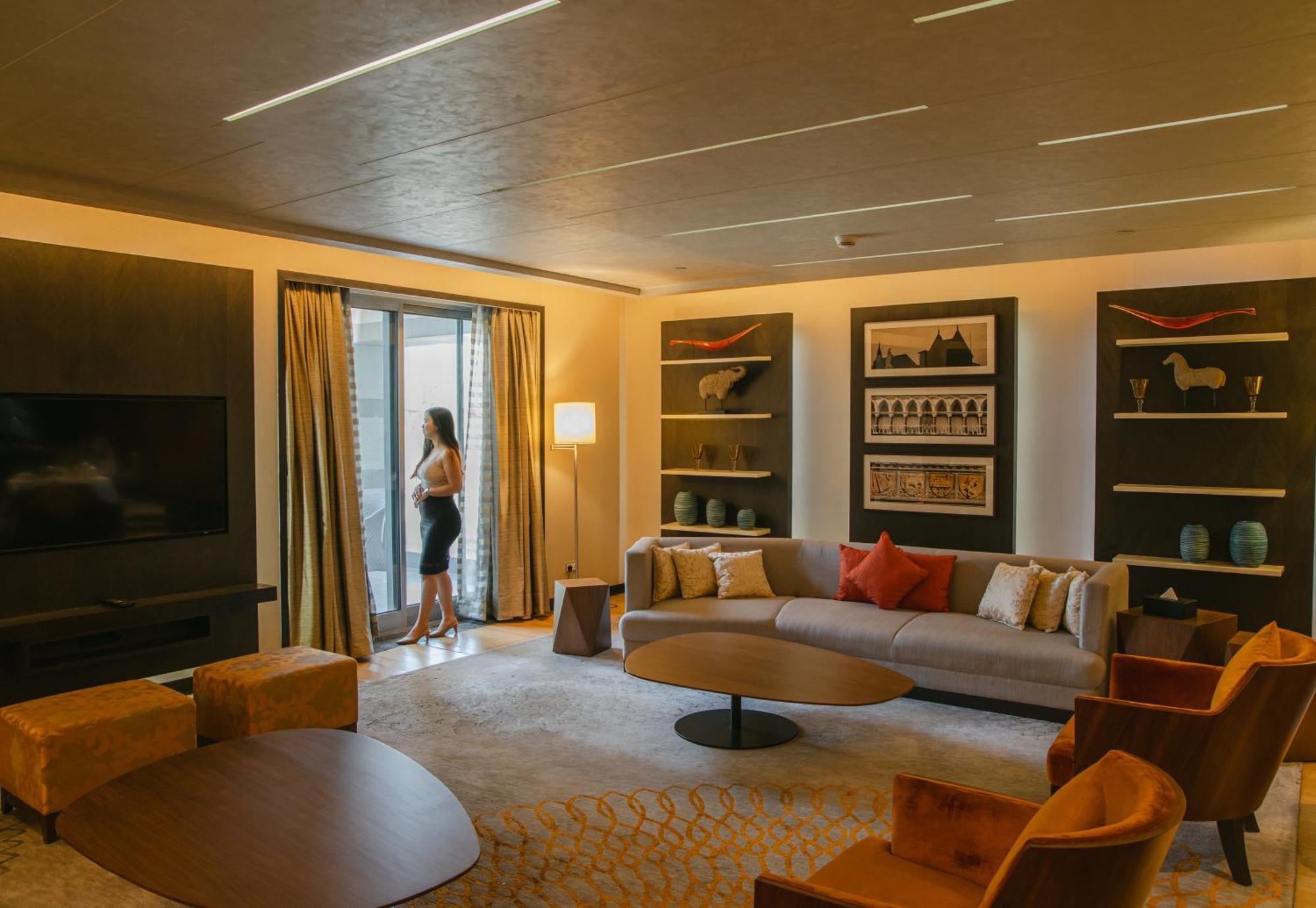 แกรนด์ ไฮแอท มุมไบ Hotel ภายนอก รูปภาพ A suite at the hotel